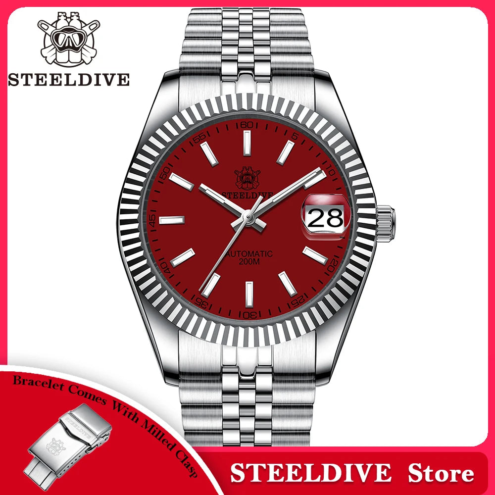 STEELDIVE SD1933 Automatik-Taucheruhr 200m