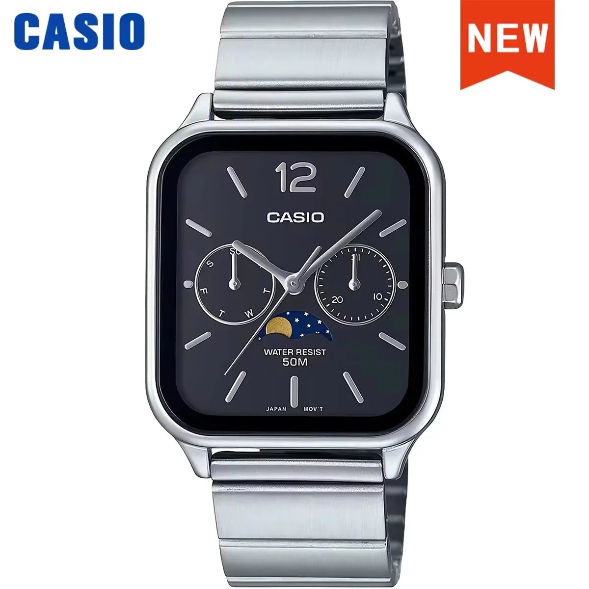 Casio MTP-M305D Mondphase Herrenuhr