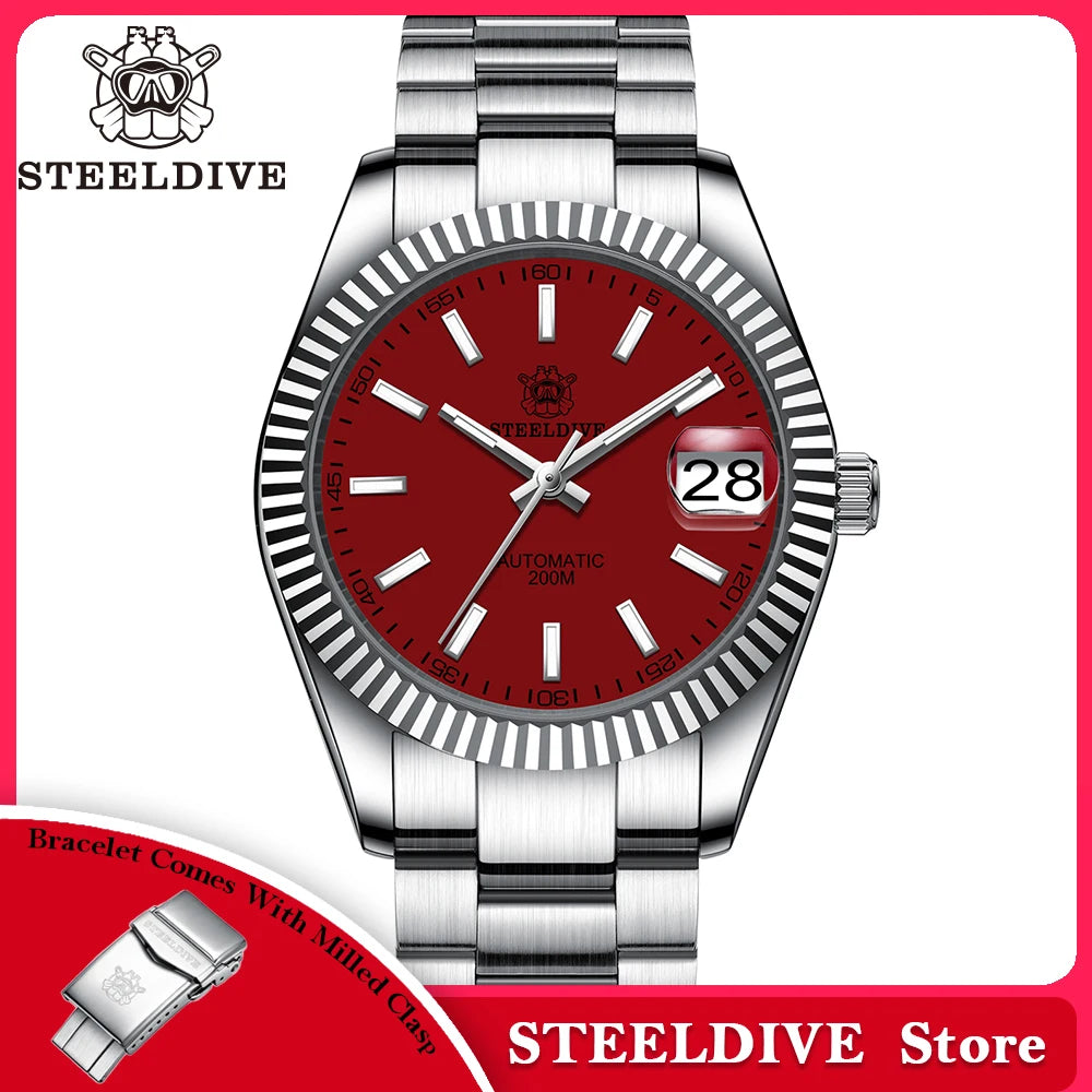 STEELDIVE SD1933 Automatik-Taucheruhr 200m