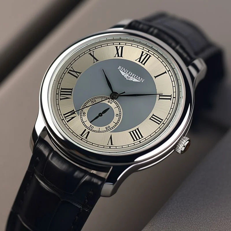 WLISTH Herrenuhr Ultraflach 9mm