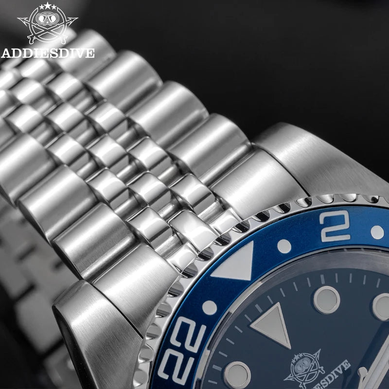 ADDIESDIVE GMT Taucheruhr 200m