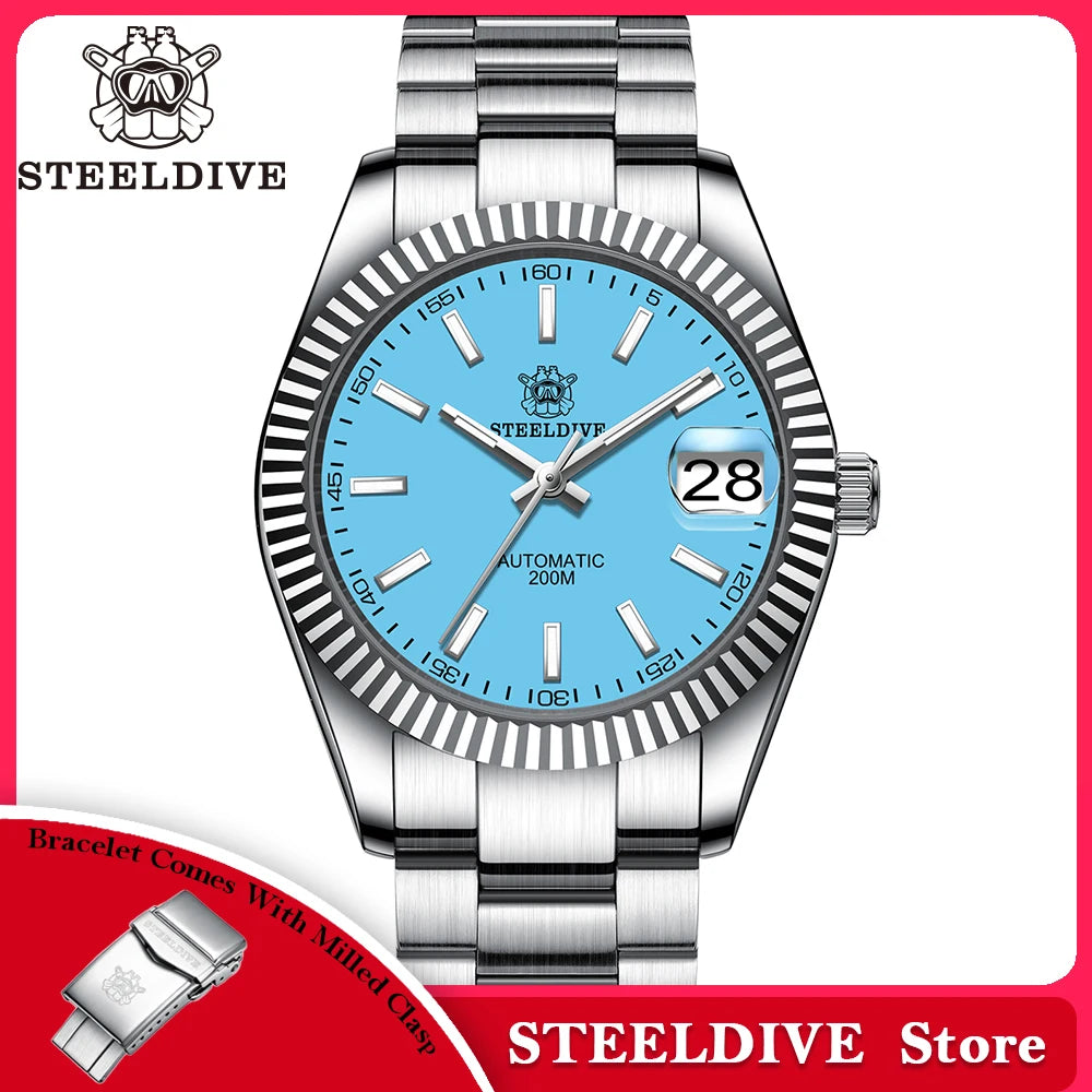 STEELDIVE SD1933 Automatik-Taucheruhr 200m