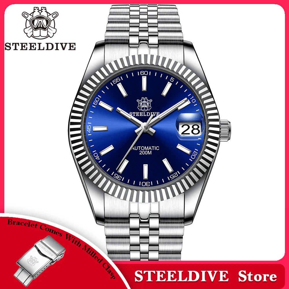 STEELDIVE SD1933 Automatik-Taucheruhr 200m