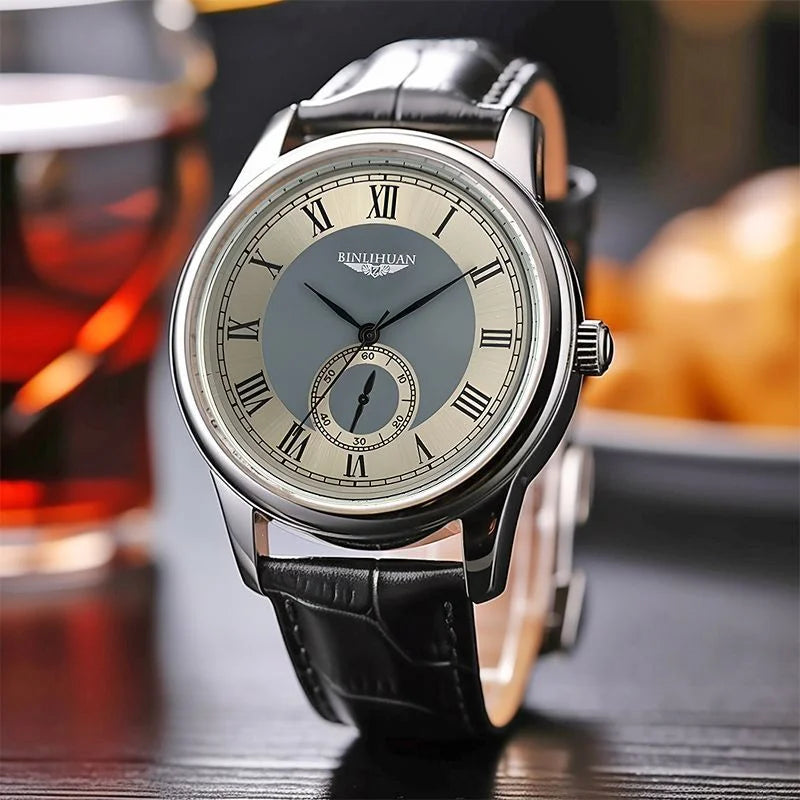 WLISTH Herrenuhr Ultraflach 9mm