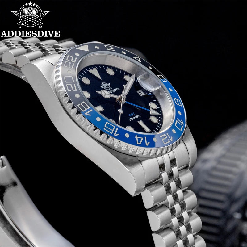 ADDIESDIVE GMT Taucheruhr 200m