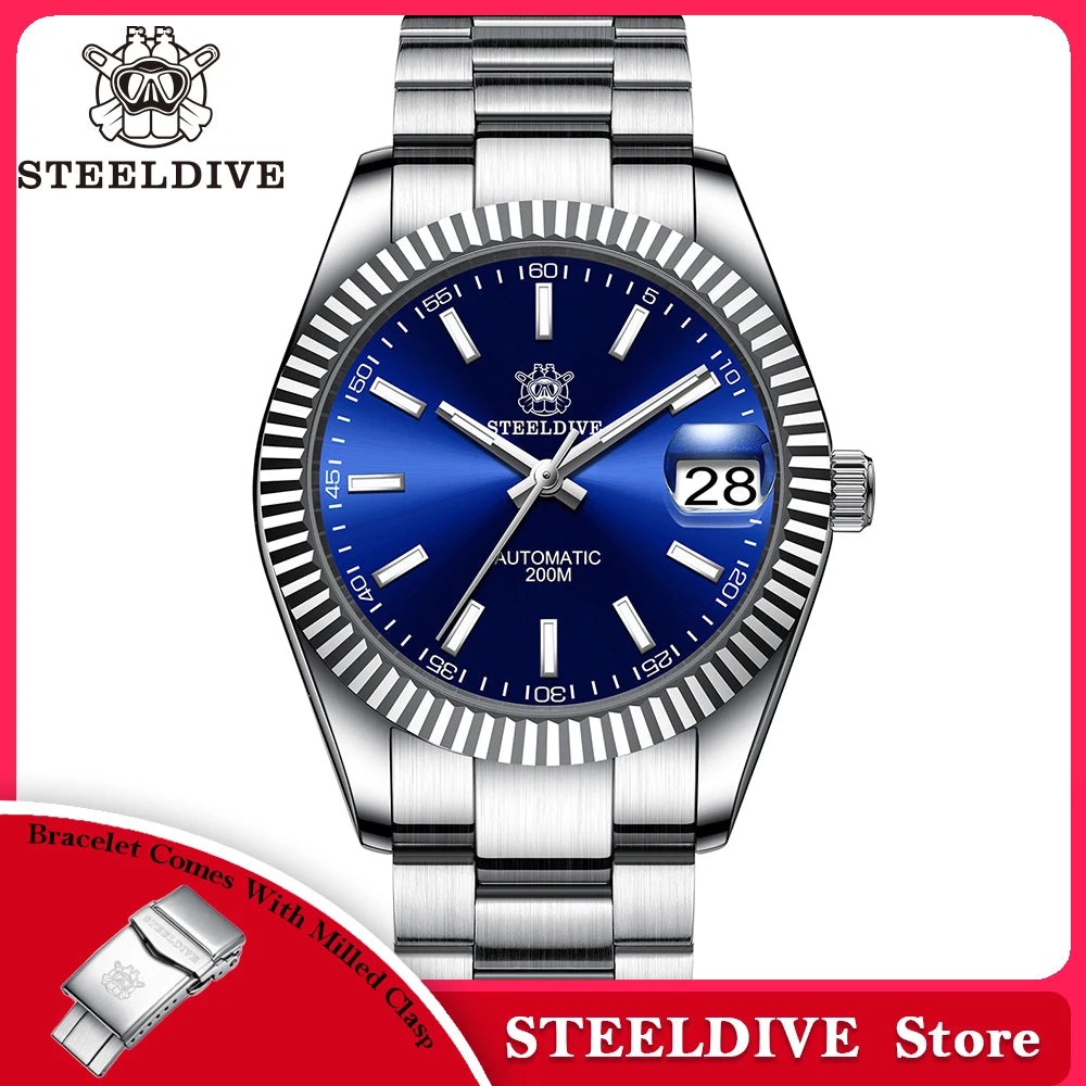 STEELDIVE SD1933 Automatik-Taucheruhr 200m