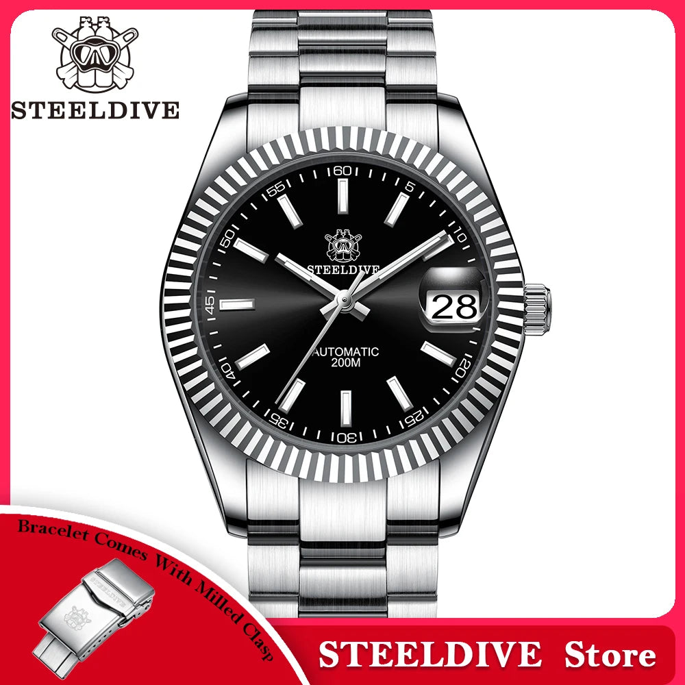 STEELDIVE SD1933 Automatik-Taucheruhr 200m