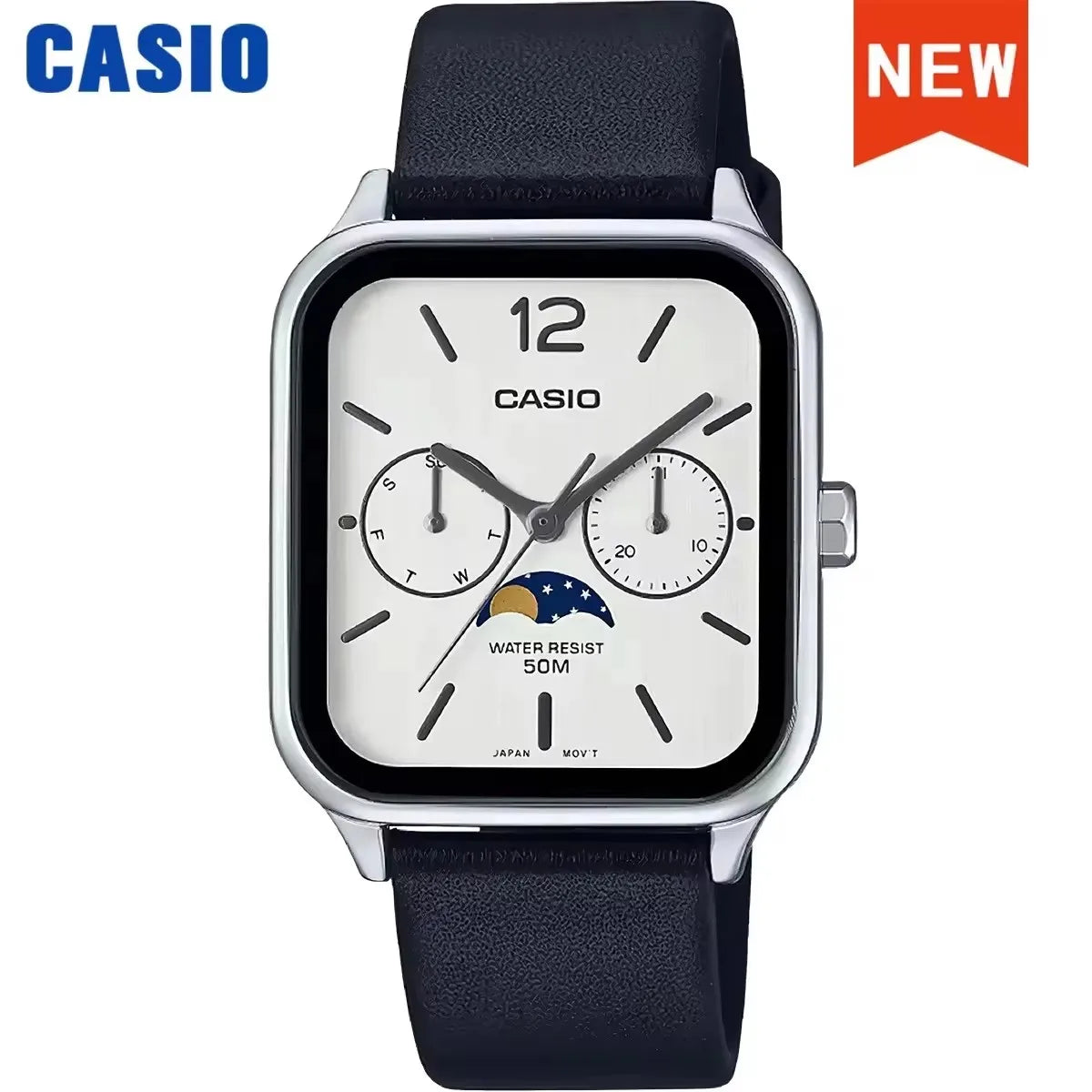 Casio MTP-M305D Mondphase Herrenuhr
