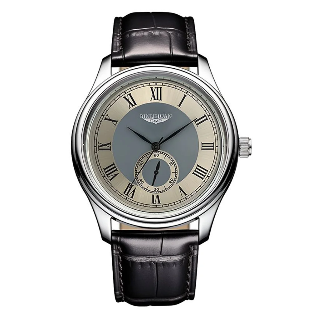 WLISTH Herrenuhr Ultraflach 9mm