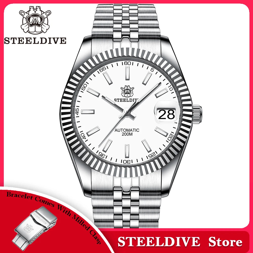 STEELDIVE SD1933 Automatik-Taucheruhr 200m