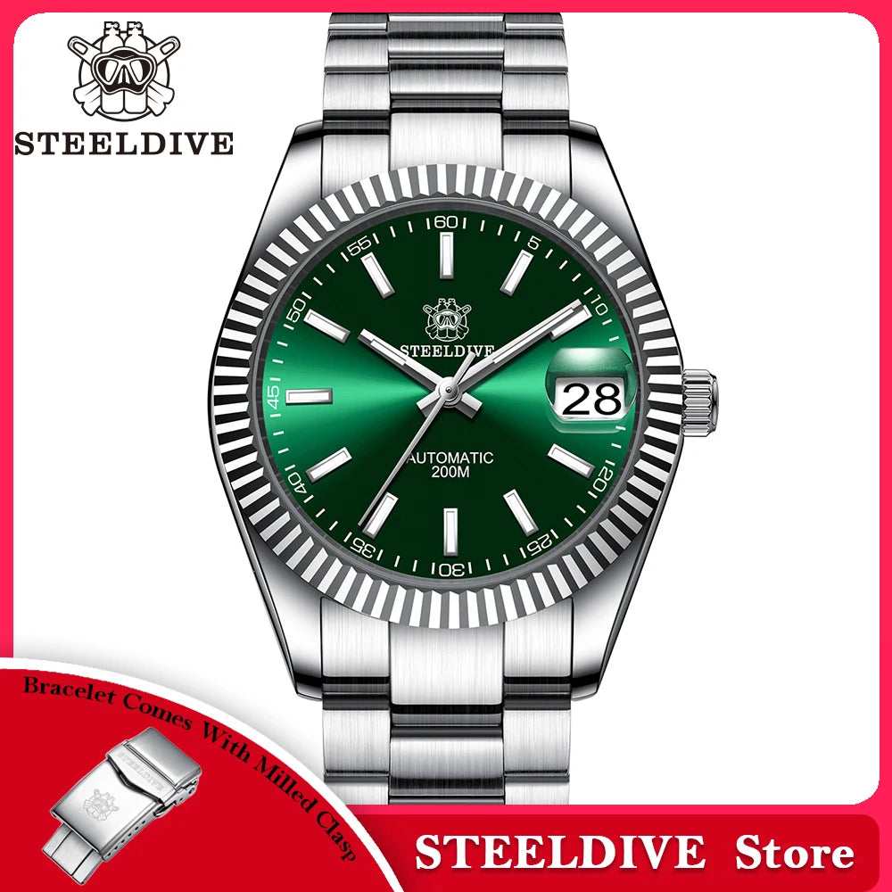 STEELDIVE SD1933 Automatik-Taucheruhr 200m